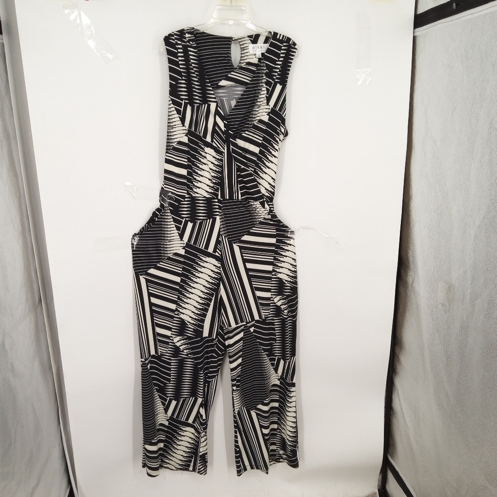 NIKKI POULOS P2X PATTERNED JUMPSUIT